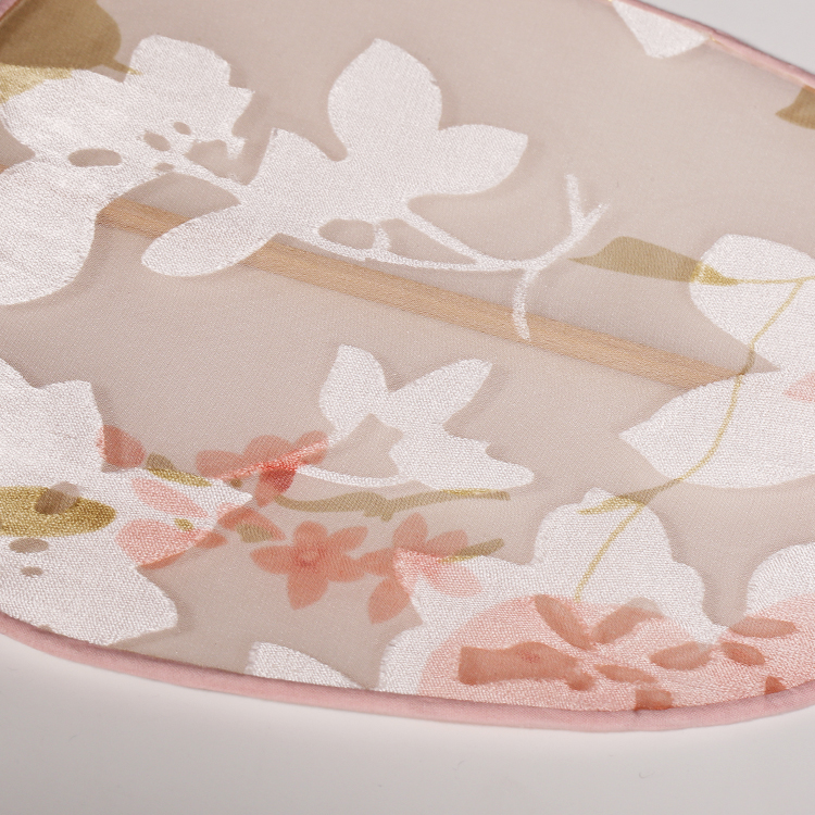 粉色清新團(tuán)扇，匠心啟航閱讀文藝古風(fēng)古典扇子