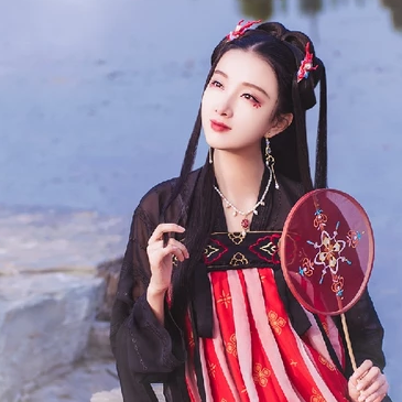 優(yōu)雅喝酒女生頭像，唯美古風(fēng)真人頭像