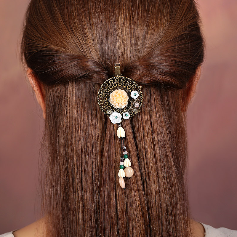 三生三世發(fā)夾，淡雅秀麗古典頭飾