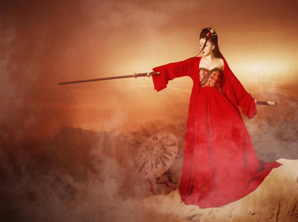 惜紅衣·瀟灑霸氣古裝人像攝影