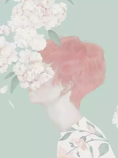 風(fēng)格獨(dú)特的插畫圖片，時(shí)尚清新色調(diào)手繪插畫