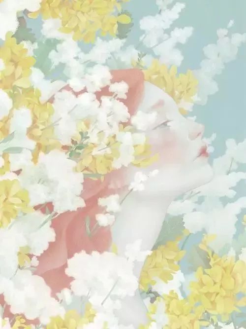 風(fēng)格獨(dú)特的插畫圖片，時(shí)尚清新色調(diào)手繪插畫