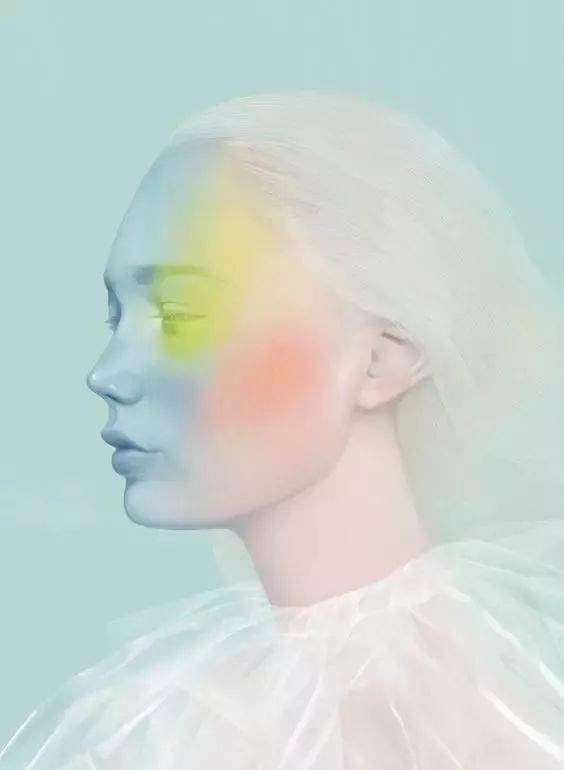 風(fēng)格獨(dú)特的插畫圖片，時(shí)尚清新色調(diào)手繪插畫