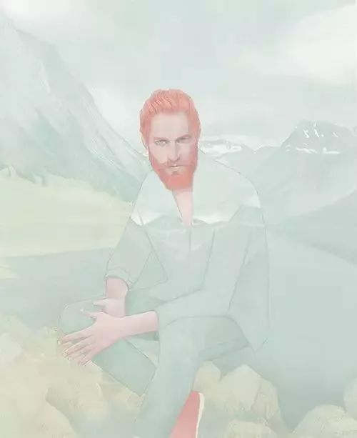 風(fēng)格獨(dú)特的插畫圖片，時(shí)尚清新色調(diào)手繪插畫