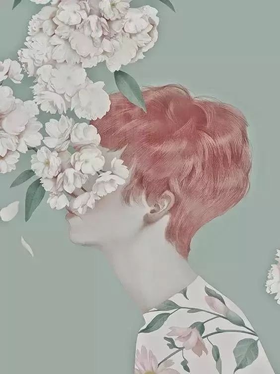 風(fēng)格獨(dú)特的插畫圖片，時尚清新色調(diào)手繪插畫