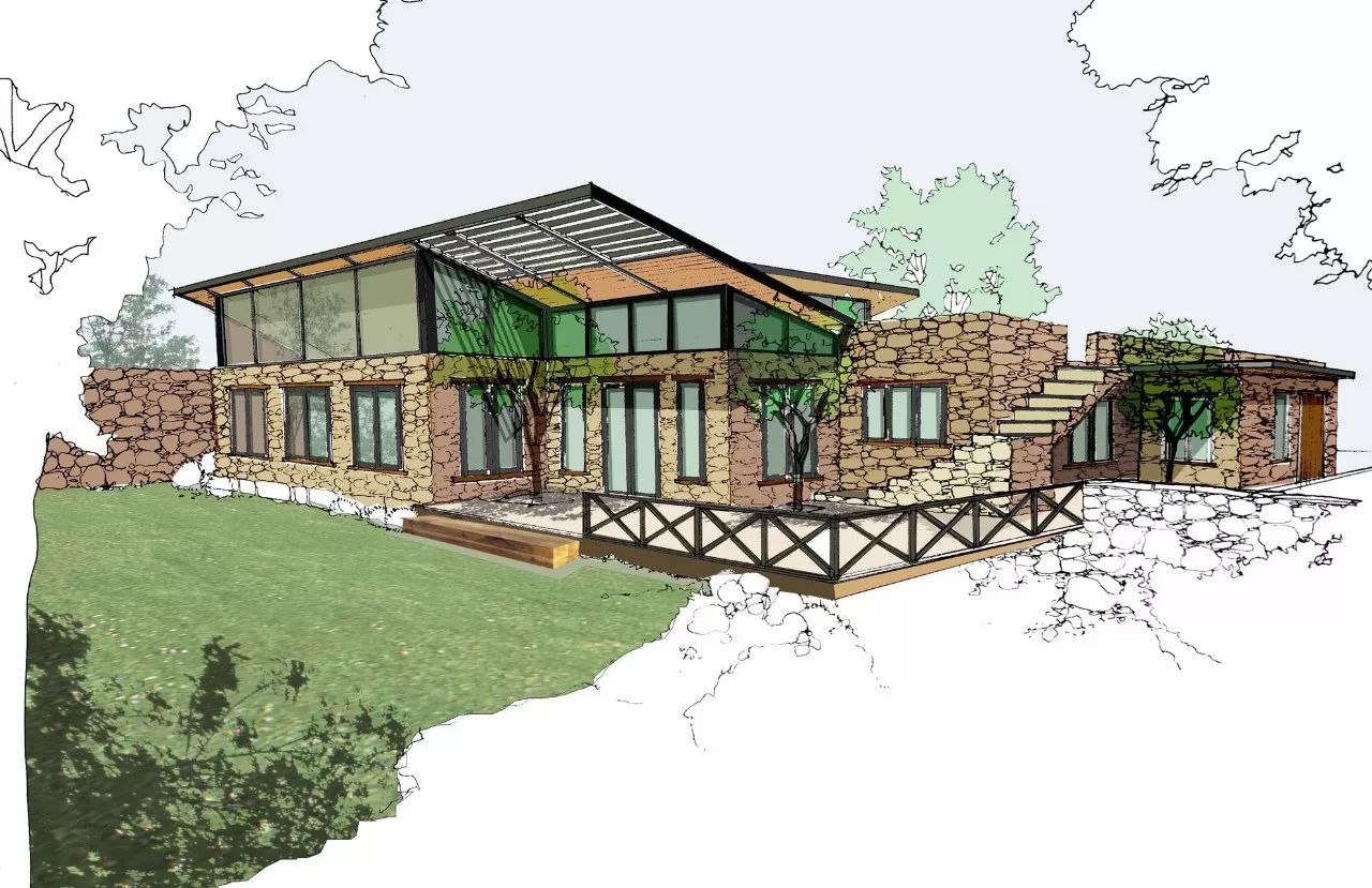 長(zhǎng)城附近別致的裝修設(shè)計(jì)，給自己造個(gè)溫馨的家