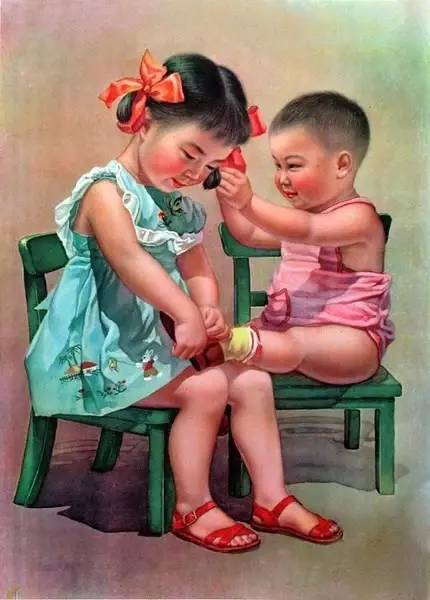 60年代古老的中國年畫，值得珍藏的回憶！