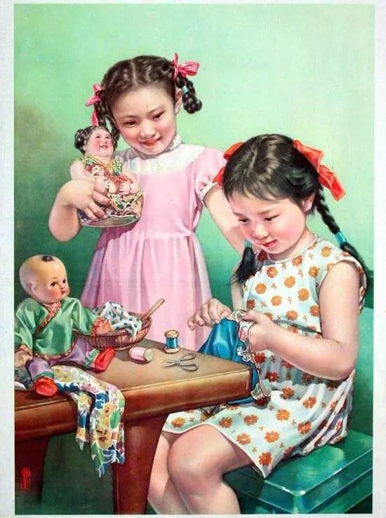 60年代古老的中國年畫，值得珍藏的回憶！