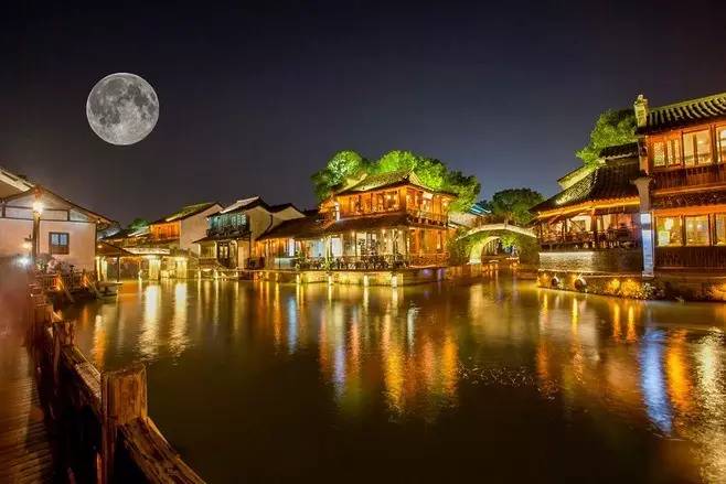 唯美中國古建筑：小橋流水、亭臺樓閣