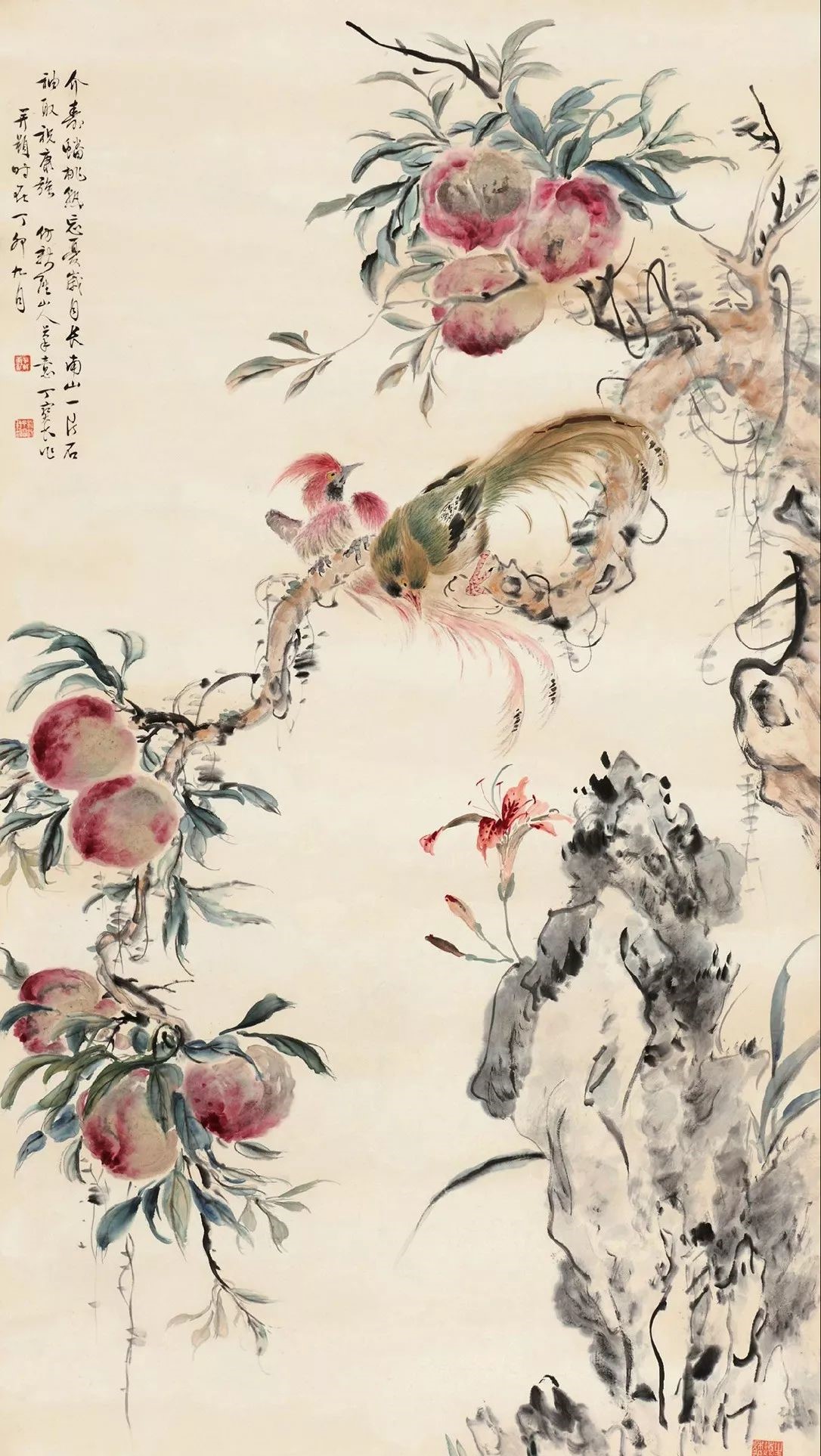 唯美精致的國(guó)畫：丁寶書花鳥作品欣賞