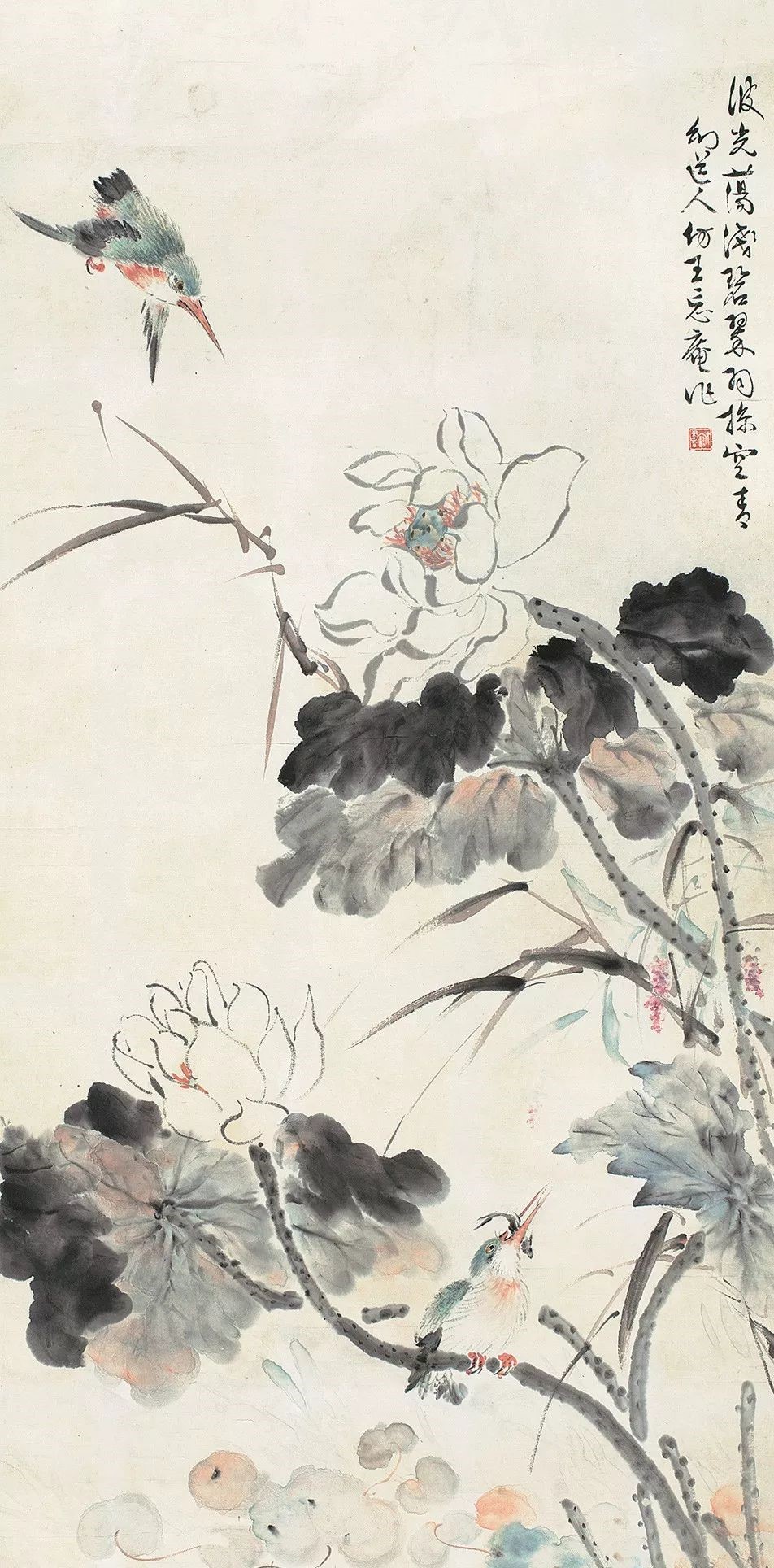 唯美精致的國(guó)畫：丁寶書花鳥作品欣賞