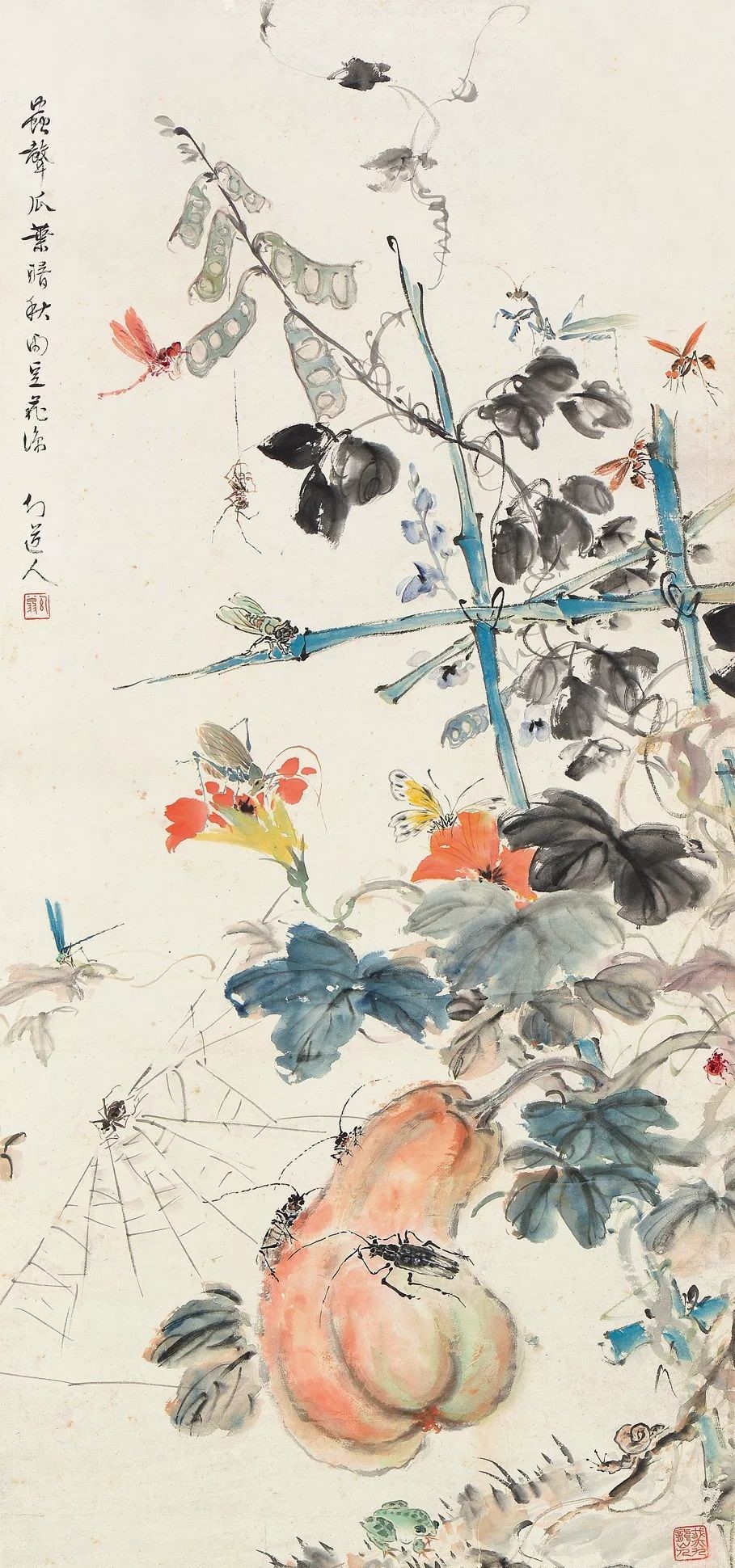 唯美精致的國(guó)畫：丁寶書花鳥作品欣賞
