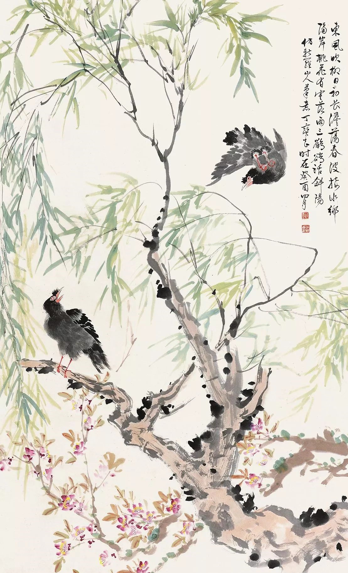 唯美精致的國(guó)畫(huà)：丁寶書(shū)花鳥(niǎo)作品欣賞