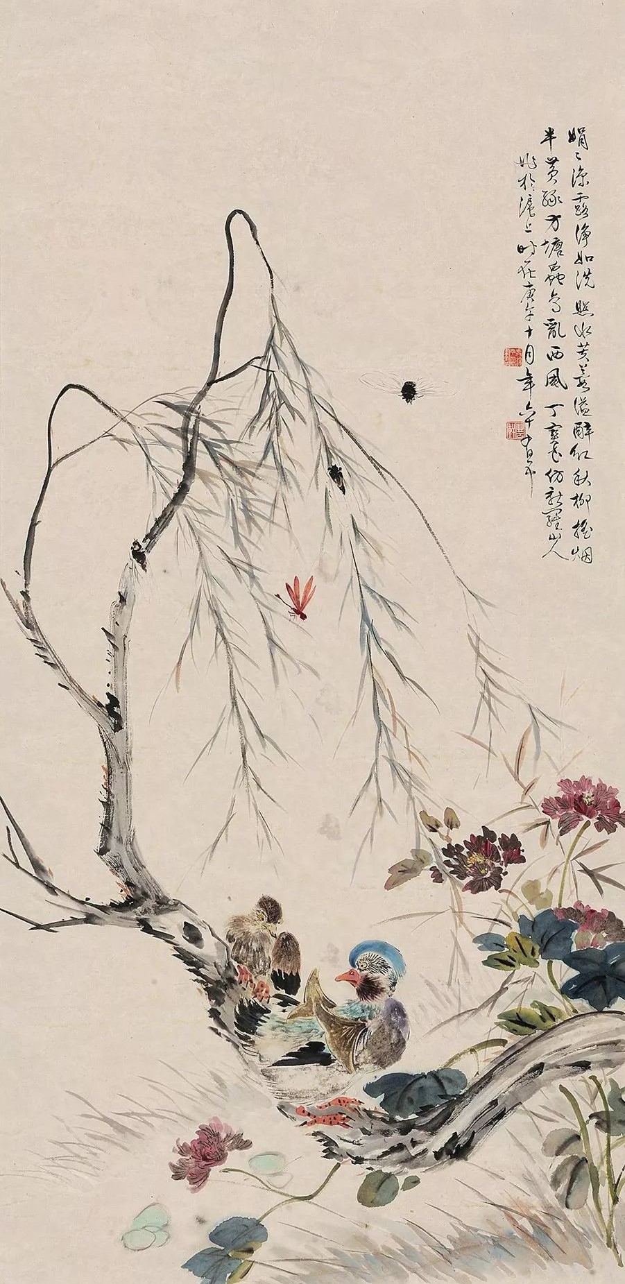 唯美精致的國(guó)畫(huà)：丁寶書(shū)花鳥(niǎo)作品欣賞