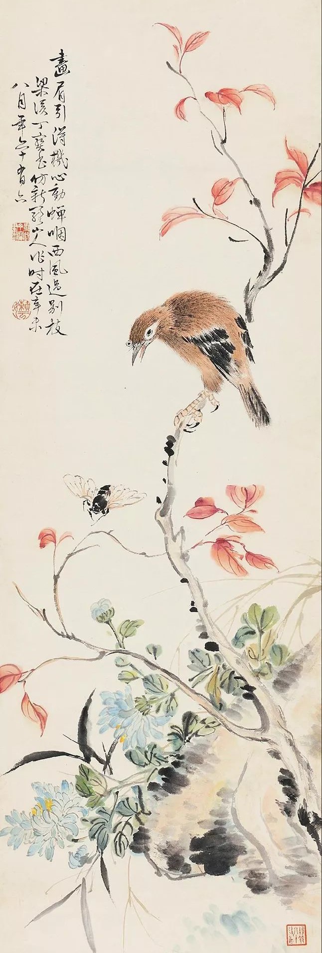 唯美精致的國(guó)畫(huà)：丁寶書(shū)花鳥(niǎo)作品欣賞