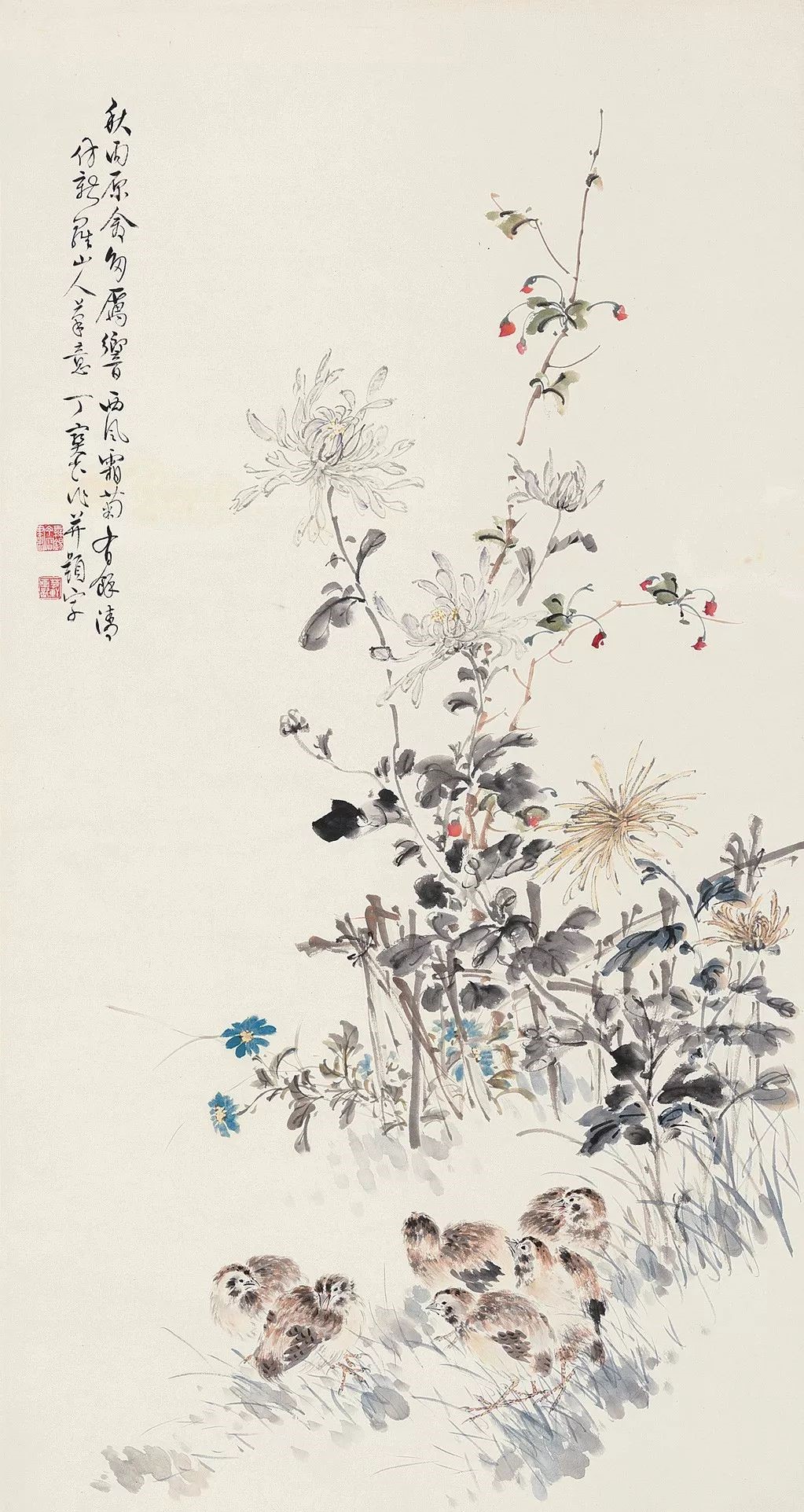 唯美精致的國(guó)畫(huà)：丁寶書(shū)花鳥(niǎo)作品欣賞