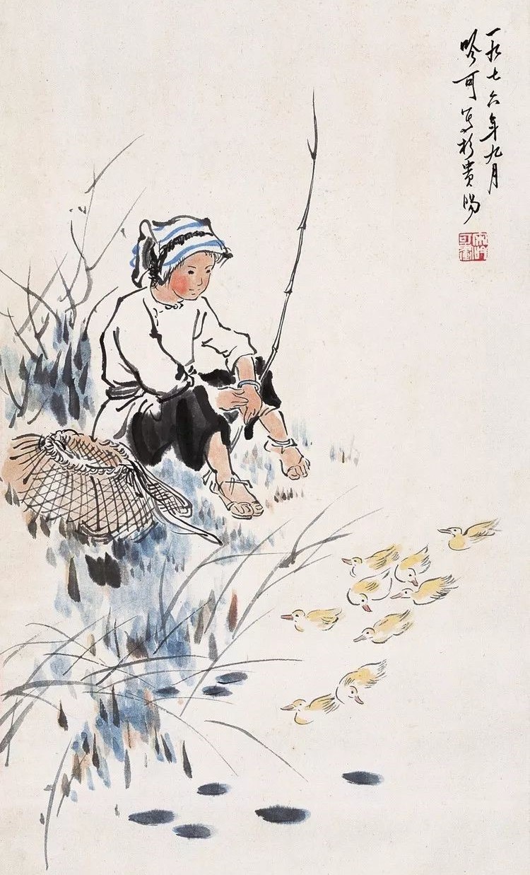 詩(shī)意中國(guó)畫：宋吟可人物國(guó)畫欣賞