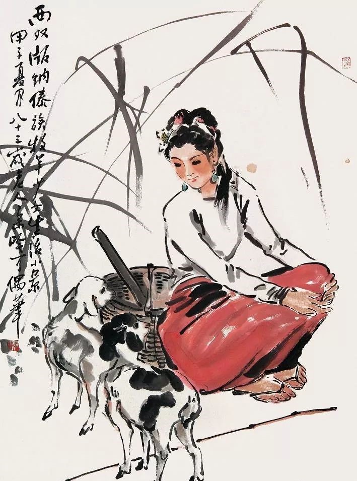 詩(shī)意中國(guó)畫：宋吟可人物國(guó)畫欣賞