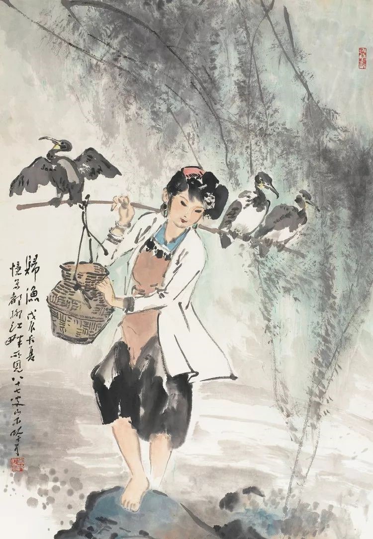 詩(shī)意中國(guó)畫：宋吟可人物國(guó)畫欣賞