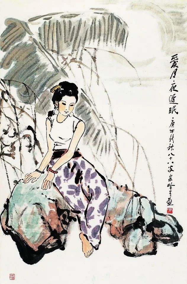 詩(shī)意中國(guó)畫：宋吟可人物國(guó)畫欣賞