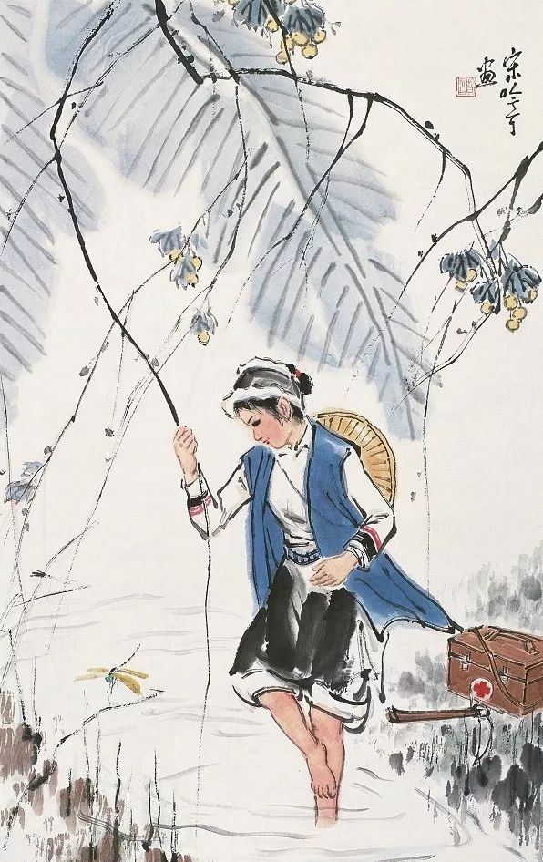 詩意中國畫：宋吟可人物國畫欣賞