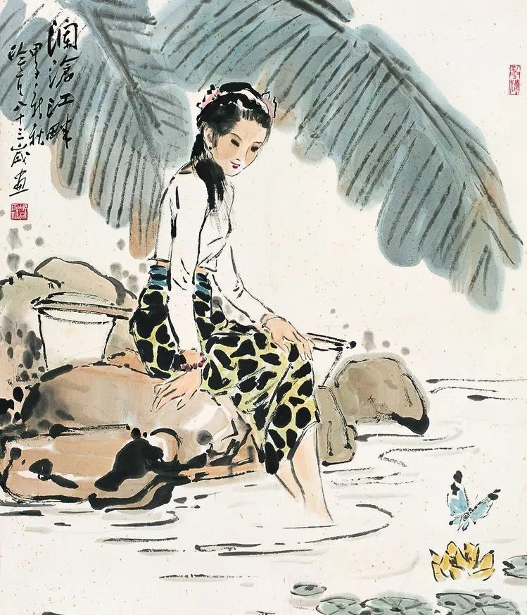 詩意中國畫：宋吟可人物國畫欣賞