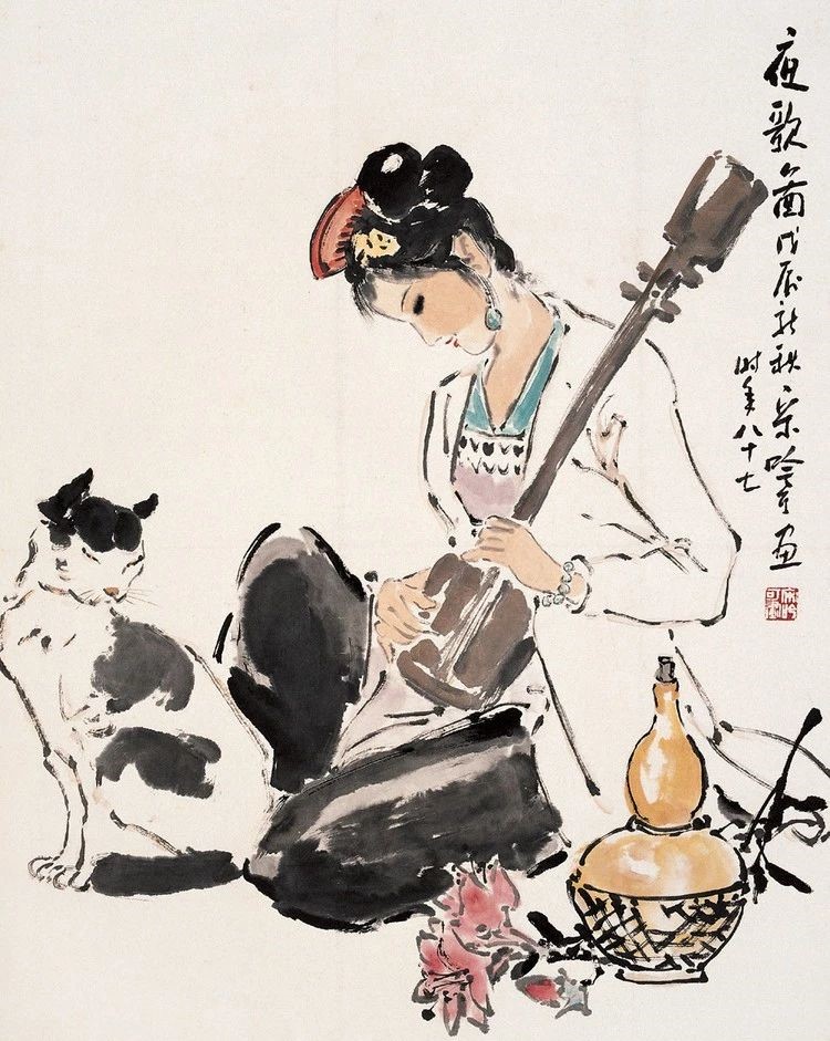 詩(shī)意中國(guó)畫(huà)：宋吟可人物國(guó)畫(huà)欣賞