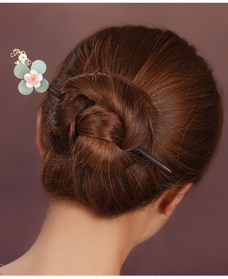 綰如兮發(fā)簪宮廷步搖，古典氣質(zhì)簪子頭飾