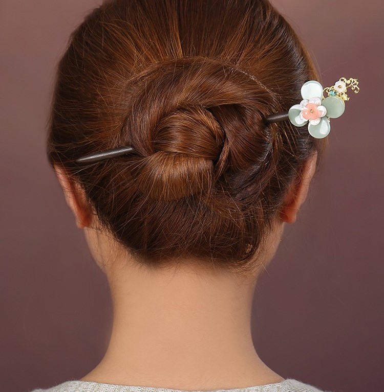 綰如兮發(fā)簪宮廷步搖，古典氣質(zhì)簪子頭飾