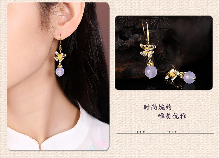 時尚婉約耳環(huán)，復(fù)古優(yōu)雅氣質(zhì)耳環(huán)