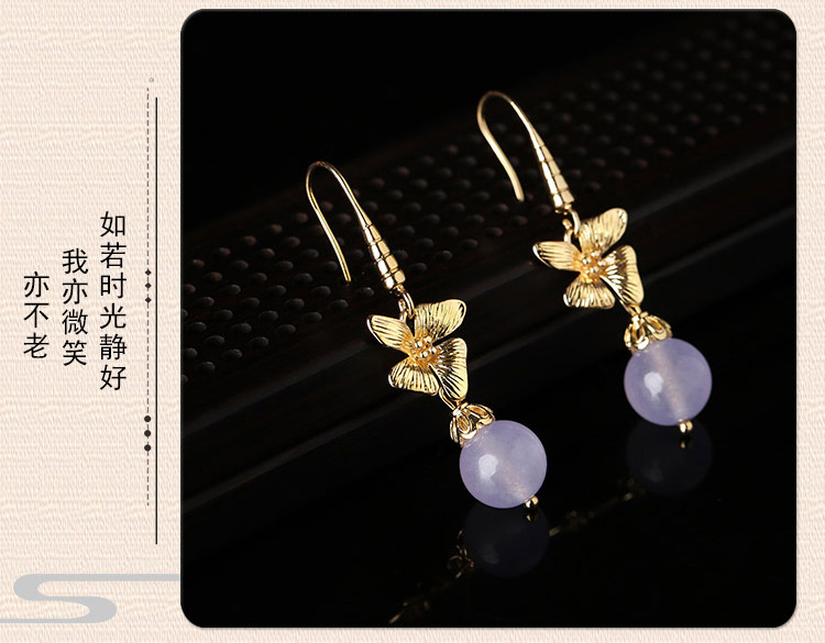 時尚婉約耳環(huán)，復(fù)古優(yōu)雅氣質(zhì)耳環(huán)