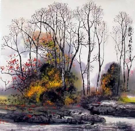 中國(guó)水墨畫(huà)：唯美詩(shī)意國(guó)畫(huà)山水
