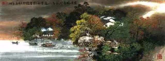 中國(guó)水墨畫：唯美詩(shī)意國(guó)畫山水