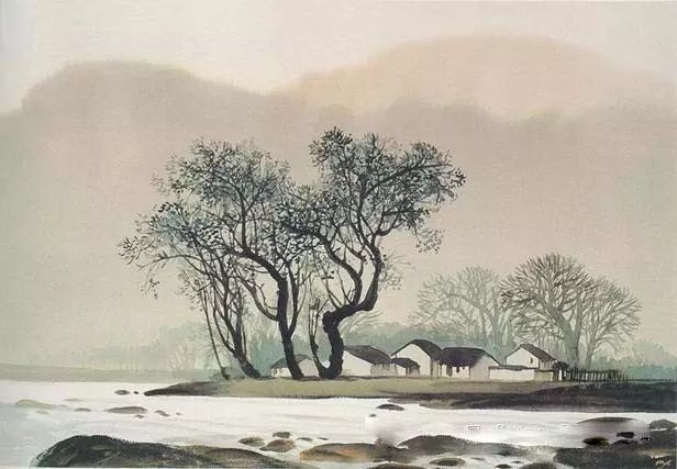 中國(guó)水墨畫：唯美詩(shī)意國(guó)畫山水