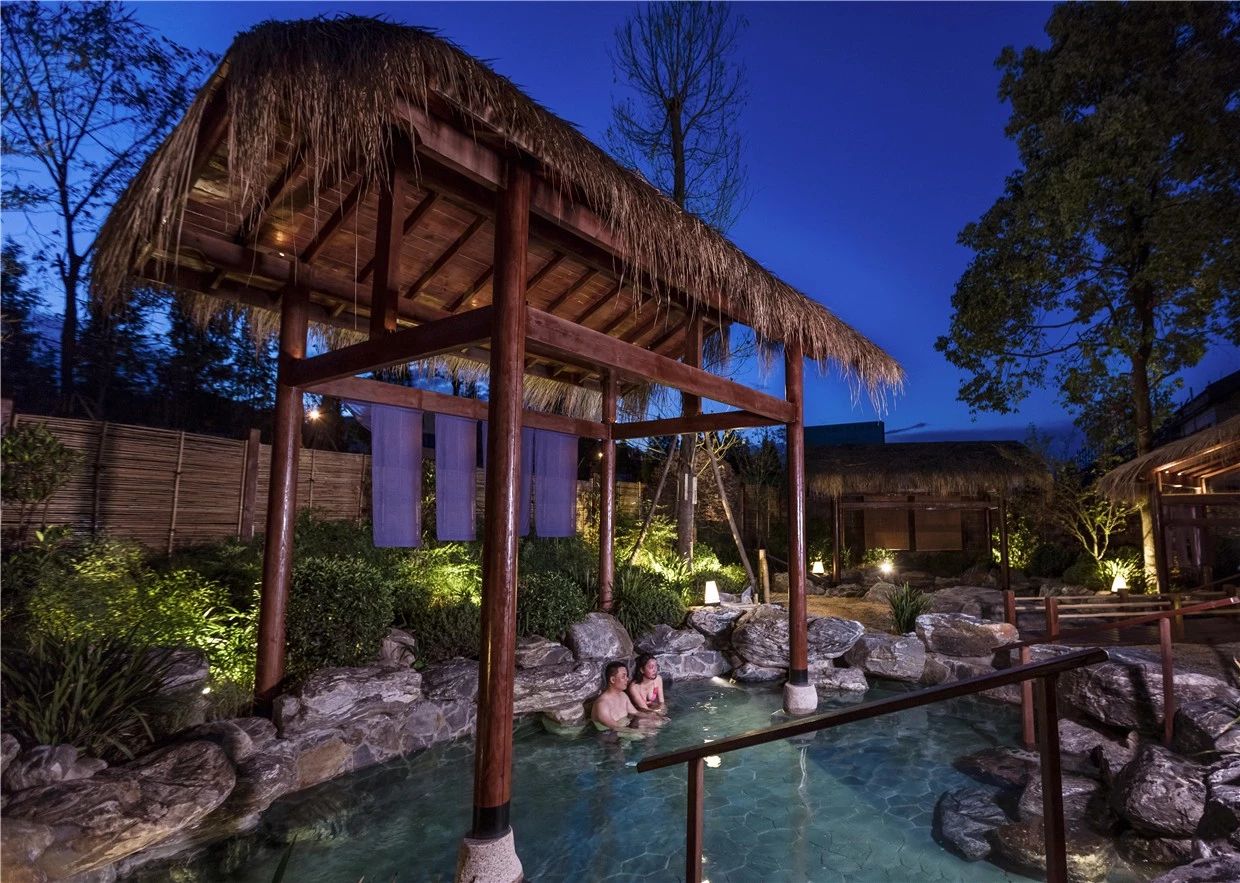 青城山·心越酒店，美的很自然沒有斧鑿的刻意