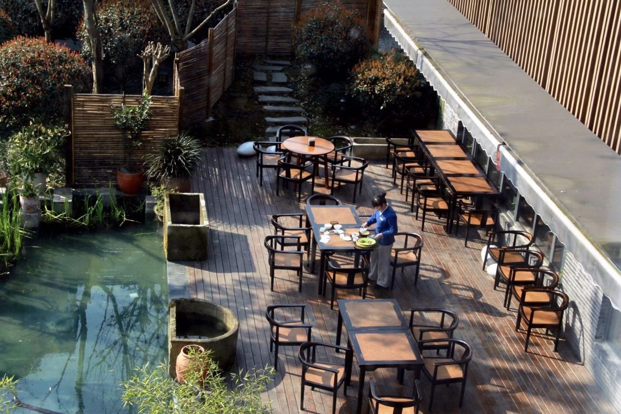 青城山·心越酒店，美的很自然沒有斧鑿的刻意