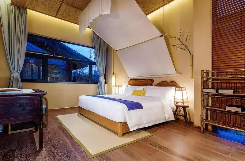 青城山·心越酒店，美的很自然沒有斧鑿的刻意