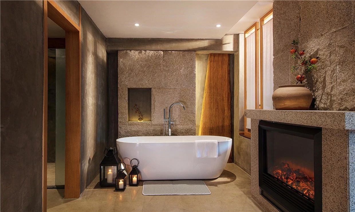 青城山·心越酒店，美的很自然沒有斧鑿的刻意