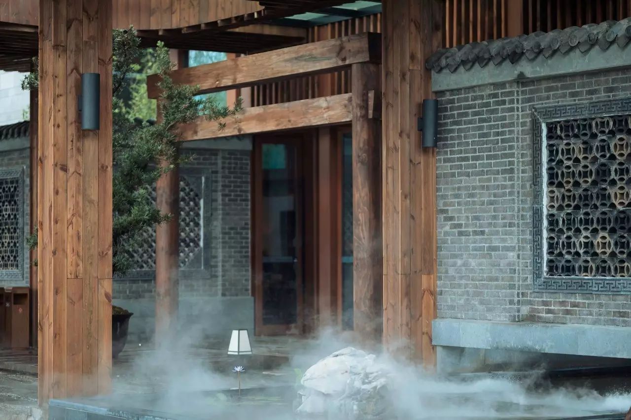 青城山·心越酒店，美的很自然沒有斧鑿的刻意