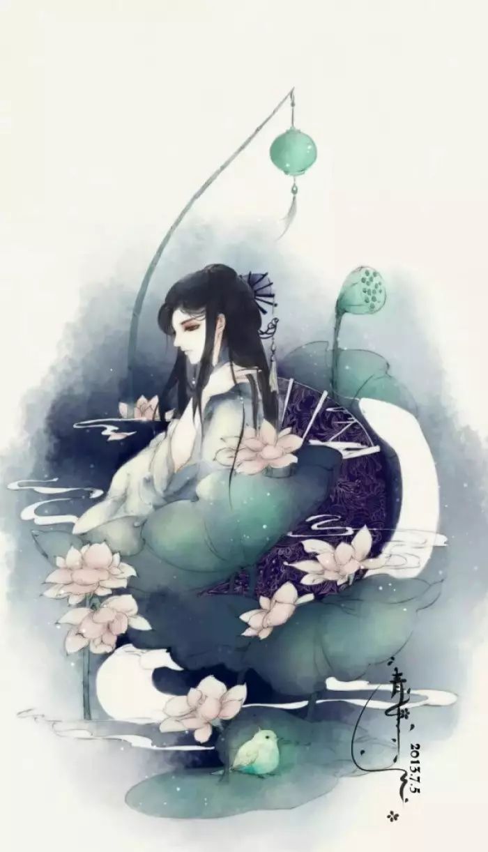 24款唯美古風圖片：一點一橫皆為畫