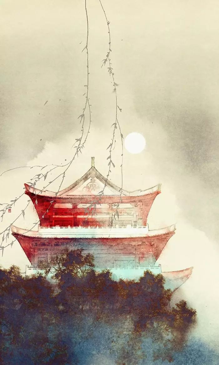 24款唯美古風(fēng)圖片：一點(diǎn)一橫皆為畫