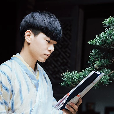 文藝書生男生頭像，唯美古風(fēng)真人頭像