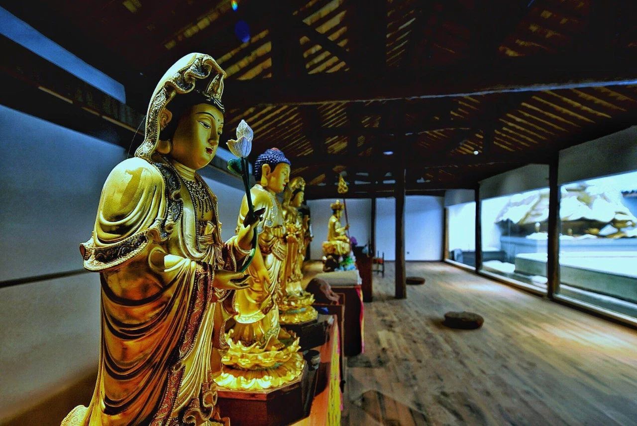 杭州·化城壹處，坐落在化城寺的佛元素里