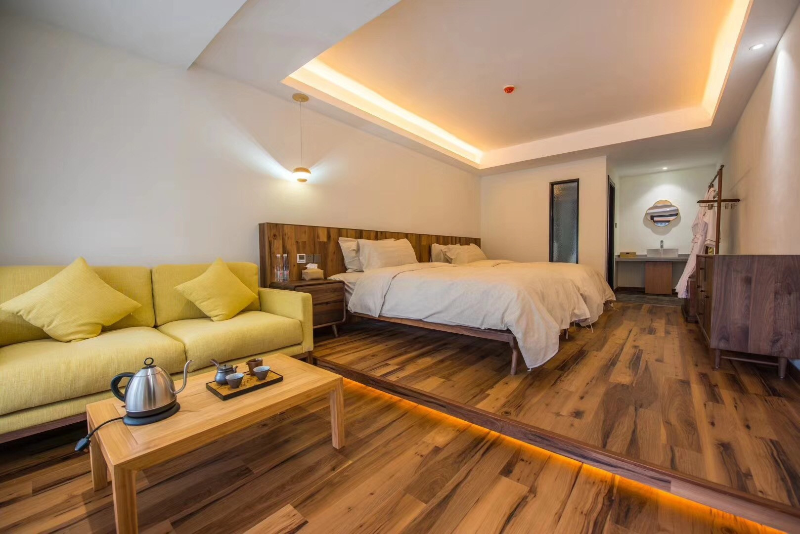 杭州·化城壹處，坐落在化城寺的佛元素里