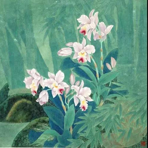 中國(guó)畫欣賞：驚艷唯美蘭花圖
