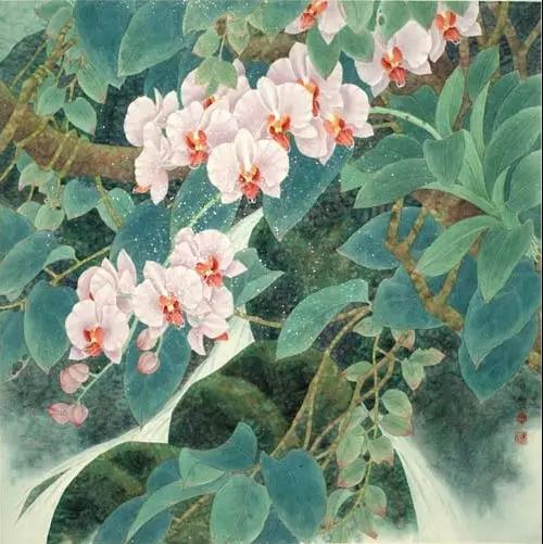 中國(guó)畫欣賞：驚艷唯美蘭花圖