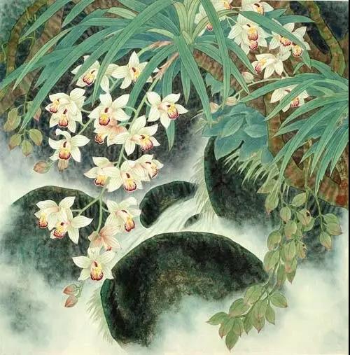 中國(guó)畫(huà)欣賞：驚艷唯美蘭花圖