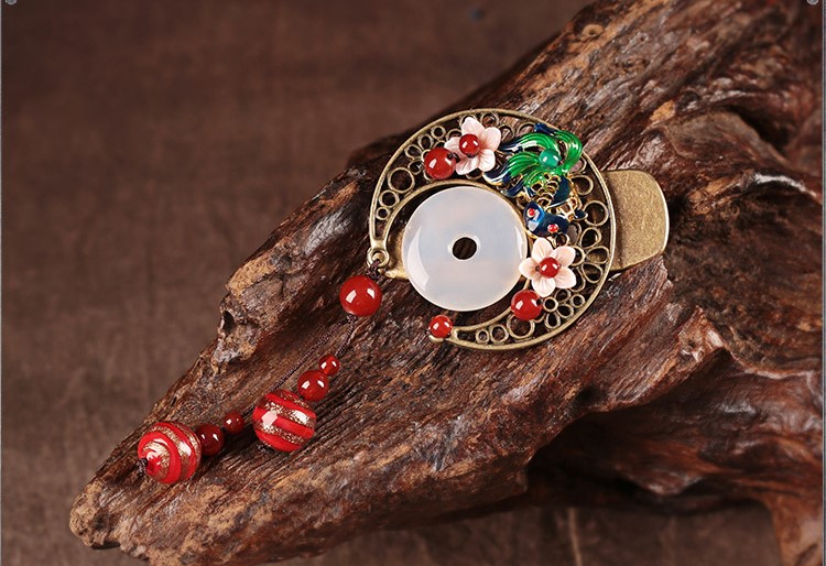 憶華春發(fā)夾：古典匠心啟航閱讀發(fā)夾頭飾