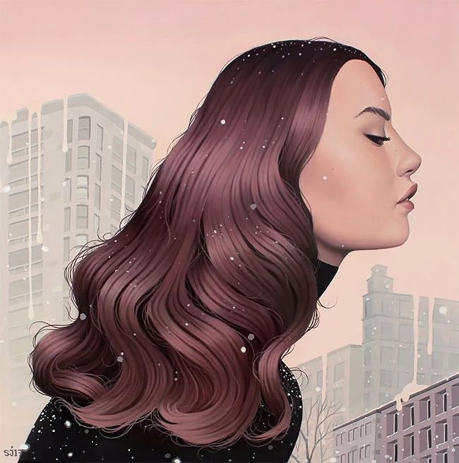 肖像插畫遇上植物花卉，碰撞出不一樣的火花！