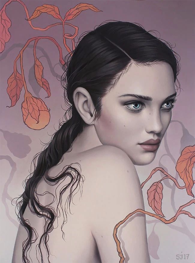 肖像插畫遇上植物花卉，碰撞出不一樣的火花！